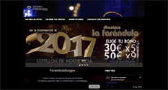 Desktop Screenshot of discotecalafarandula.com